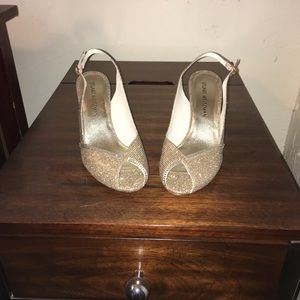 Stuart Weitzman sparkly heels